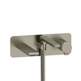 DISCONTINUED Fresk™ Wall Mount Tub Filler - Brushed Nickel | Model Number: FR21BN