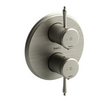 Classic 3/4 Inch Thermostatic and Pressure Balance Multi-Function System  - Brushed Nickel with Lever Handles | Model Number: GN83BN - Product Knockout