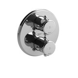 Classic 3/4 Inch Thermostatic and Pressure Balance Multi-Function System  - Chrome with Cross Handles | Model Number: GN83+C - Product Knockout