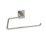 Kubik Towel Ring  - Brushed Nickel | Model Number: KS7BN - Product Knockout