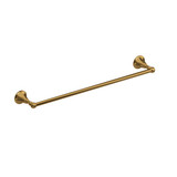 Momenti 24 Inch Towel Bar  - Brushed Gold | Model Number: MM5BG - Product Knockout