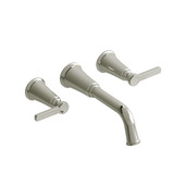 DISCONTINUED Momenti™ Wall Mount Tub Filler - Polished Nickel | Model Number: MMSQ05JPN