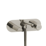 DISCONTINUED Parabola™ Wall Mount Tub Filler - Polished Nickel | Model Number: PB21PN
