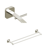 Salomé™ Double 24" Towel Bar - Polished Nickel | Model Number: SA6PN