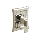 Eiffel 1/2 Inch Thermostatic and Pressure Balance Trim with up to 3 Functions  - Polished Nickel | Model Number: TEF44PN - Product Knockout