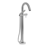 Pallace™ Single Hole Floor Mount Tub Filler Trim - Chrome | Model Number: TPA39C