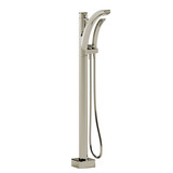 DISCONTINUED Salomé™ Single Hole Floor Mount Tub Filler Trim - Polished Nickel | Model Number: TSA37PN