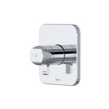 Salomé™ 1/2" Therm & Pressure Balance Trim With 2 Functions - Chrome | Model Number: TSA44C