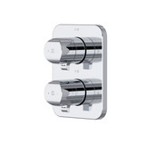 Salomé™ 3/4" Therm & Pressure Balance Trim With 6 Functions - Chrome | Model Number: TSA46C