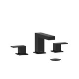 Kubik™ Widespread Lavatory Faucet - Black | Model Number: US08BK