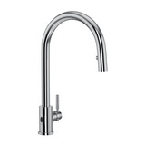 Holborn Pulldown Touchless Faucet - Polished Chrome with Lever Handle | Model Number: U.4034LS-APC-2 - Product Knockout