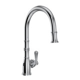 Georgian Era Pulldown Touchless Faucet - Polished Chrome | Model Number: U.4734APC-2 - Product Knockout