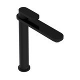 Miscelo Single Handle Tall Bathroom Faucet - Matte Black Spout with Nero Insert with Lever Handle with Insert | Model Number: MI02D1NRMB - Product Knockout