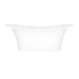 Toulouse 71" x 32" Freestanding Soaking Bathtub With Void - Standard White (Gloss) | Model Number: TOU-N-SW-OF