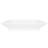 Ravello 24" x 16" Rectangular Vessel Lavatory Sink - Standard White (Gloss) | Model Number: VB-RAV-60-NO