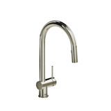 Azure Pulldown Kitchen Faucet  - Polished Nickel | Model Number: AZ201PN - Product Knockout