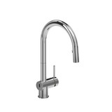 Azure Pull-Down Touchless Kitchen Faucet with C-Spout - Chrome | Model Number: AZ211C - Product Knockout