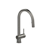 Azure Pull-Down Touchless Kitchen Faucet with C-Spout - Stainless Steel | Model Number: AZ211SS - Product Knockout