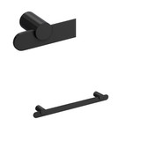 Eclissi 18 Inch Towel Bar - Matte Black | Model Number: EC25WTB18MB - Product Knockout