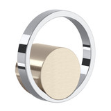 Eclissi Kitchen Faucet Handle - Satin Nickel/Polished Chrome | Model Number: EC81IWSNC - Product Knockout