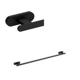 Miscelo 24 Inch Towel Bar - Matte Black | Model Number: MI25WTB24MB - Product Knockout