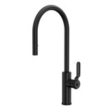 Myrina Pull-Down Kitchen Faucet with C-Spout - Matte Black | Model Number: MY55D1LMMB - Product Knockout