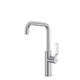 Myrina Bar and Food Prep Kitchen Faucet with U-Spout - Polished Chrome | Model Number: MY61D1LMAPC - Product Knockout