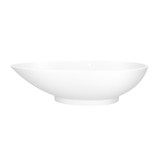 Napoli 75" x 34" Freestanding Soaking Bathtub - Standard White (Matte) | Model Number: NAPM-N-RH-SM-OF