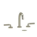 Riu Widespread Bathroom Faucet with C-Spout - Polished Nickel | Model Number: RU08LKNPN - Product Knockout