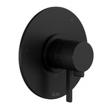 Tenerife 1/2 Inch Thermostatic & Pressure Balance Trim with 5 Functions - Matte Black | Model Number: TTE45W1LMMB - Product Knockout