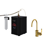 Armstrong Hot Water and Kitchen Filter Faucet Kit - Unlacquered Brass | Model Number: U.KIT1833HT-ULB-2 - Product Knockout