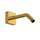 7 7/16 Inch Wall Mount Shower Arm - Unlacquered Brass | Model Number: 1442/6ULB - Product Knockout