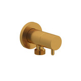 Handshower Outlet With Shutoff Valve  - Brushed Gold | Model Number: 790BG - Product Knockout