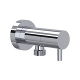 Handshower Outlet With Integrated Volume Control - Polished Chrome | Model Number: 0327WOAPC - Product Knockout