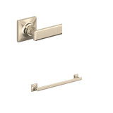 Apothecary 18 Inch Towel Bar - Satin Nickel | Model Number: AP25WTB18STN - Product Knockout