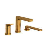 Ode™ 3-Hole Deck Mount Tub Filler Trim - Brushed Gold | Model Number: TOD10BG