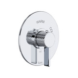 Tenerife™ 3/4" Thermostatic Trim Without Volume Control - Polished Chrome | Model Number: TTE13W1LMAPC