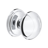 Large Button Drawer Pull Handle - Polished Chrome | Model Number: U.6580APC - Product Knockout