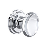 Small Concave Drawer Pull Handle - Polished Chrome | Model Number: U.6591APC - Product Knockout