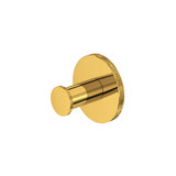 Amahle Robe Hook - Unlacquered Brass | Model Number: AM25WRHULB - Product Knockout