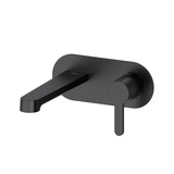 Nibi Wall Mount Bathroom Faucet Trim - Black | Model Number: TNB360BK - Product Knockout
