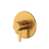 Nibi™ 1/2" Therm & Pressure Balance Trim With 5 Functions - Brushed Gold | Model Number: TNB45BG