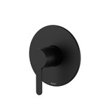 Nibi 1/2" Pressure Balance Trim - Black | Model Number: TNB51BK - Product Knockout