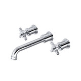 Armstrong Wall Mount Bathroom Faucet Trim - Polished Chrome | Model Number: U.TAR08W3XMAPC - Product Knockout
