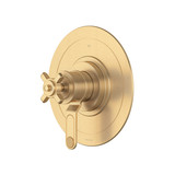 Armstrong 1/2" Thermostatic & Pressure Balance Trim With 2 Functions - Satin English Gold | Model Number: U.TAR44W1XMSEG - Product Knockout