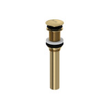 Non-Slotted Touch Seal Dome Drain with 6" Tailpiece - Antique Gold | Model Number: 5445AG - Product Knockout