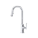 Apothecary™ Pull-Down Kitchen Faucet With U-Spout - Polished Chrome | Model Number: AP56D1LMAPC