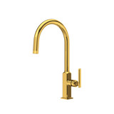 Apothecary™ Bar/Food Prep Kitchen Faucet - Unlacquered Brass | Model Number: AP60D1LMULB
