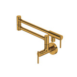 Lateral™ Pot Filler - Brushed Gold | Model Number: LT900BG