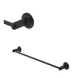 Modelle™ 24" Towel Bar - Matte Black | Model Number: MD25WTB24MB
